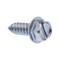 Prime-Line Sheet Metal Screw Self-Tap Hex Wsh Head Sltd Dr No. 14 X 3/4in Zinc Plated Steel 100PK 9025953 - alternate 1